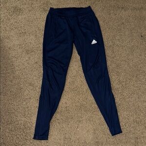Adidas Blue Track Pants with Slim Fit